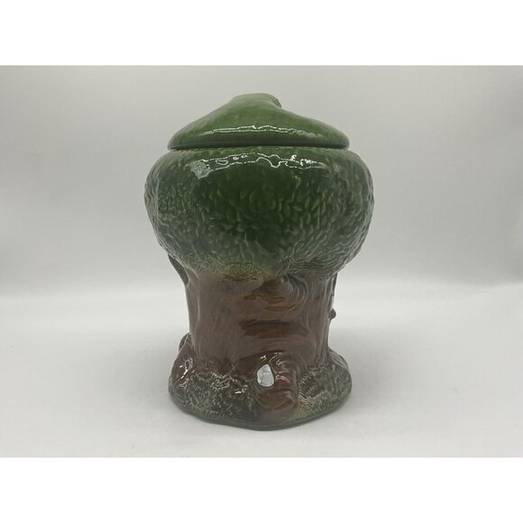 Keebler Vintage 1980's Elf Treehouse Cookie Snack Treat Jar Kitchen Collectible - Picture 8 of 16